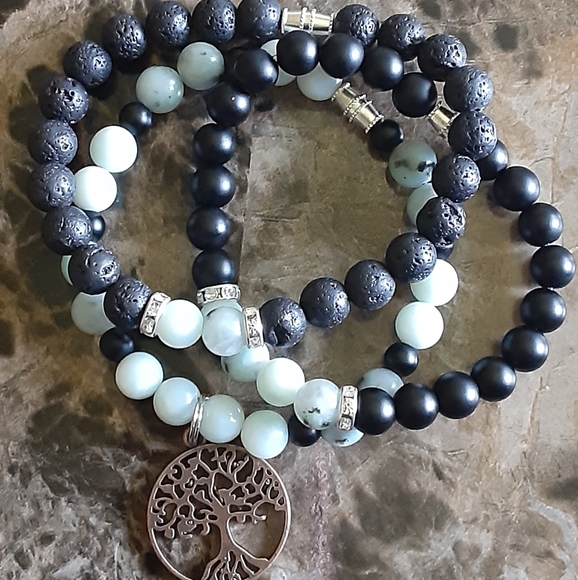 Gemstone Bracelet Stack - Picture 3 of 4